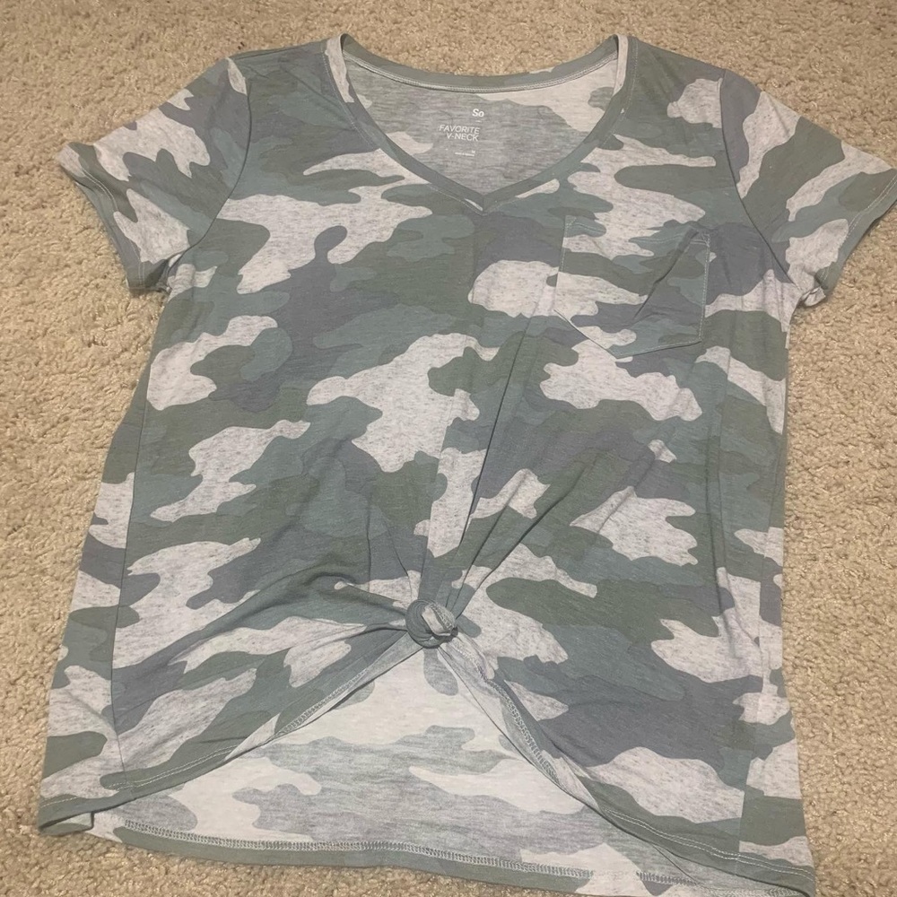 SO v neck shirt